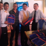 Entrega de mochilas y útiles en Restaurante ” La Quintana San Miguel “